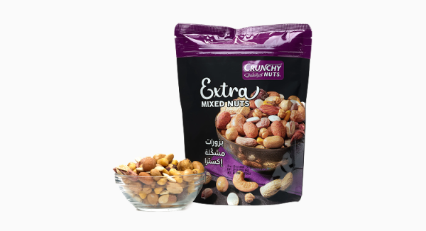 Extra мікс горіхів Crunchy Nuts, 250г
