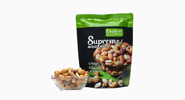 Supreme мікс горіхів Crunchy Nuts, 250г