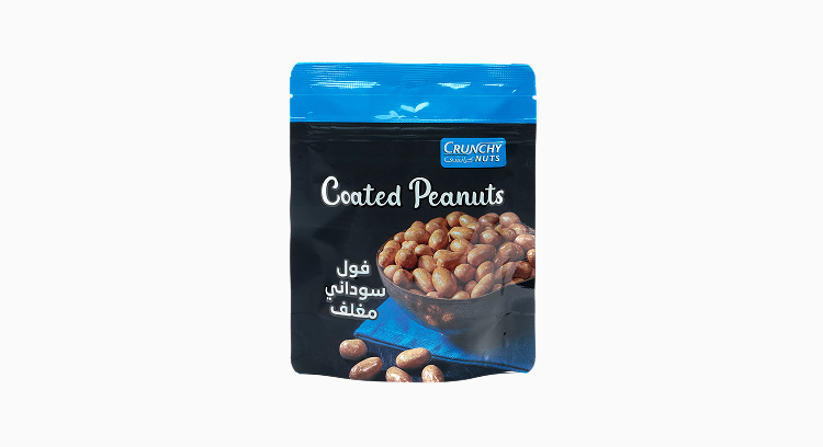 Обсмажений арахіс у хрусткій оболонці Crunchy Nuts, 80 г
