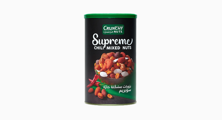 Supreme Spicy мікс горіхів Crunchy Nuts, 450г