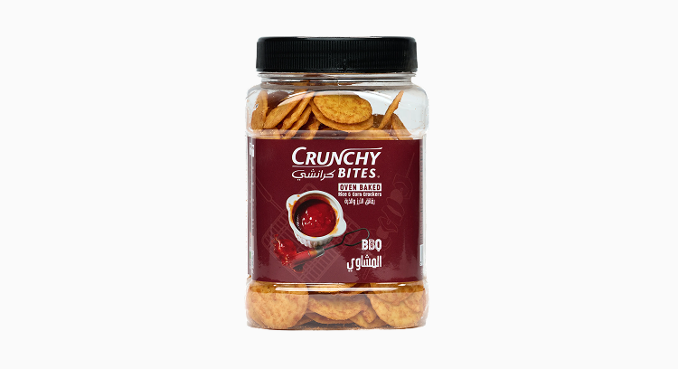 Рисові та кукурудзяні крекери BBQ «Crunchy Bites», 200г