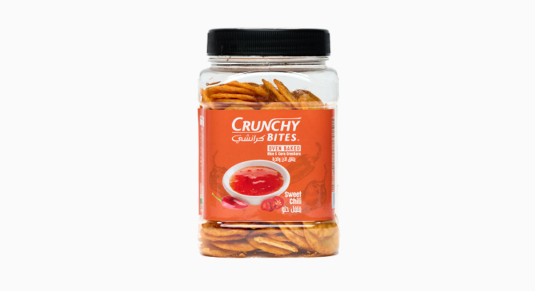 Рисові та кукурудзяні крекери Sweet Chili «Crunchy Bites», 200г